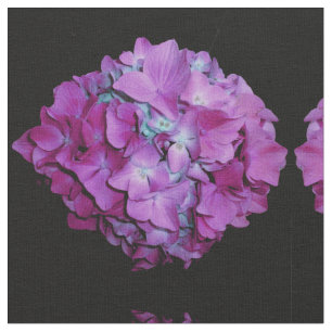 Tissu Magenta rose violet Hydrangea