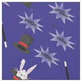 Tissu Magic Cute Magicien Rabbit en Casquette (Fermer)