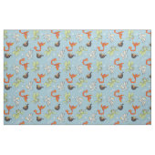 Tissu Magical Creatures Vintage Pattern (Yard)