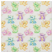 Tissu Magical Dragon Dreams Baby shower Fabric (Échantillon)