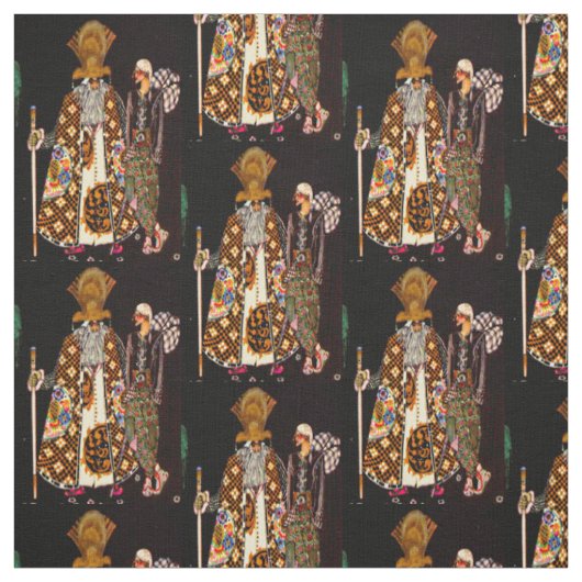 Tissu Magicien et magicien (Échantillon)