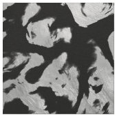 Tissu Magie Abstraite - Noir argenté (Détail)