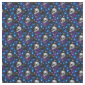 Tissu Magie de la rose bleue (Échantillon)