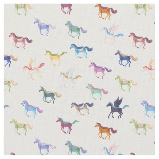 Tissu magique de chevaux (Fermer)