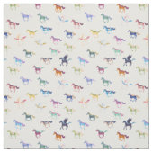 Tissu magique de chevaux (Échantillon)