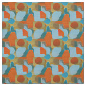 Tissu Magnifique Mi-Siècle moderne Abstrait (Échantillon)