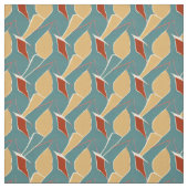 Tissu Magnifique Mid-Century moderne Abstrait (Échantillon)