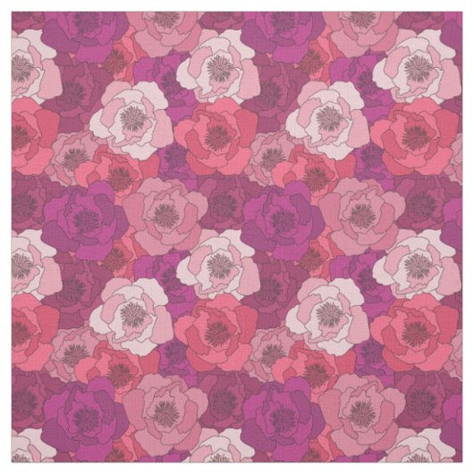 Tissu Magnolias (Échantillon)