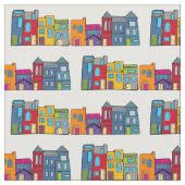 Tissu Maison de rangée Washington DC (Fermer)