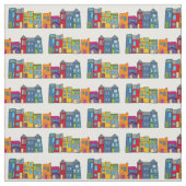 Tissu Maison de rangée Washington DC (Échantillon)