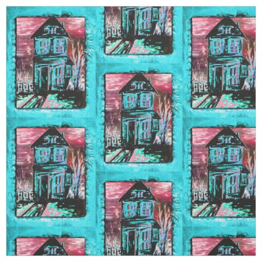 Tissu Maison d'invitation (Échantillon)
