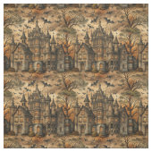 Tissu Maison Hantée Vintage (2) (Échantillon)