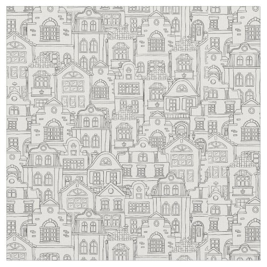Tissu Maisons de ville - Maisons de quartier (Fermer)