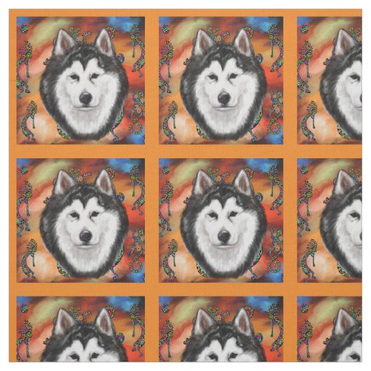 TISSU MALAMUTE ALASKAN (Échantillon)