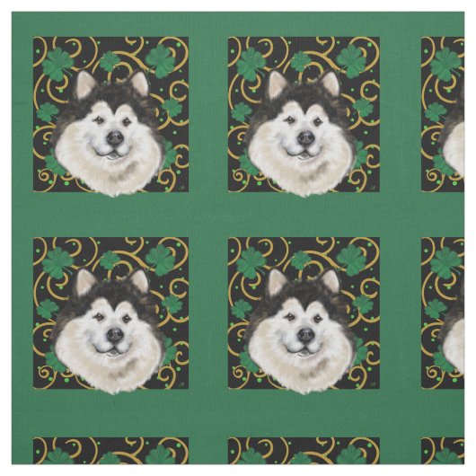 Tissu Malamute d'Alaska (Échantillon)
