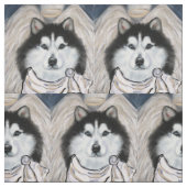 Tissu Malamute d'Alaska (Échantillon)