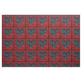 Tissu Mâle Pug noir (Fat Quarter)