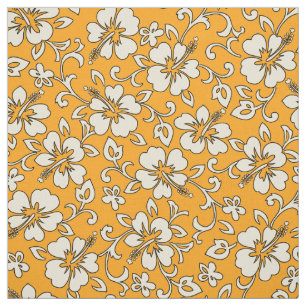 Tissu Malia Hibiscus Hawaii Pareau Imprimer