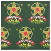 Tissu Maligayang Pasko Philippines Noël Philippines (Échantillon)