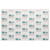 Tissu Maman de chien avec mignon chien repéré de sommeil (Fat Quarter)