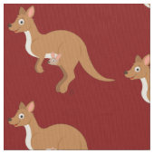 Tissu Maman Kangaroo et Joey (fermé)