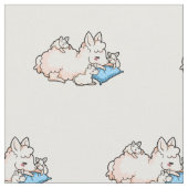 Tissu Maman Llama (Fermer)