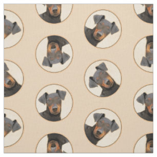Tissu Manchester Terrier Peinture Art animal original