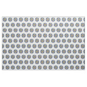 Tissu Mandala Blue Combed Cotton (56 pouces de lar (Yard)