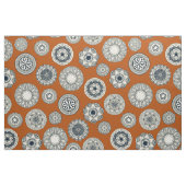 Tissu mandala cirque tache orange (Fat Quarter)