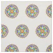 Tissu Mandala Custom Combed Cotton (56 pouces de l (Échantillon)