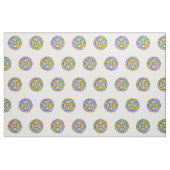 Tissu Mandala Custom Combed Cotton (56 pouces de l (Fat Quarter)
