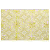 Tissu Mandala de jaune de CULTE du SOLEIL (Yard)
