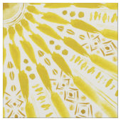 Tissu Mandala de jaune de CULTE du SOLEIL (Fermer)