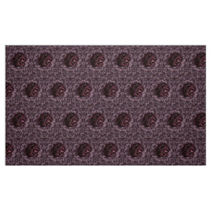 Tissu Mandala de rose 