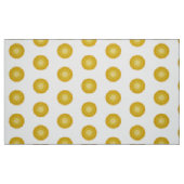 Tissu Mandala du Soleil en Jaune (Fat Quarter)