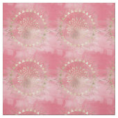 Tissu Mandala en or moderne (Échantillon)