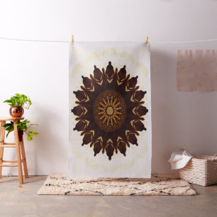 Tissu Mandala Fall Flower......