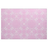 Tissu Mandala floral ethnique rose. (Fat Quarter)