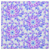 Tissu Mandala Floral Violet (Échantillon)