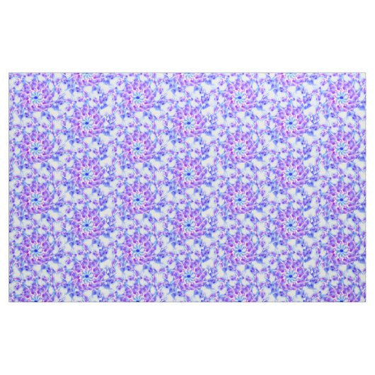 Tissu Mandala Floral Violet (Fat Quarter)
