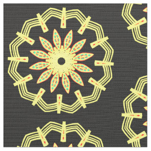 Tissu Mandala Motif 110714(04)