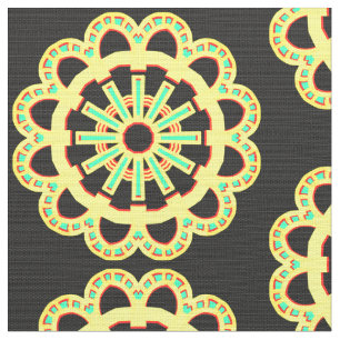 Tissu Mandala Motif 110714(09)