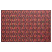 Tissu Mandala Or sur Rouge (Yard)