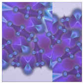 Tissu Mandala Star en bleu violet + vos idées (Échantillon)