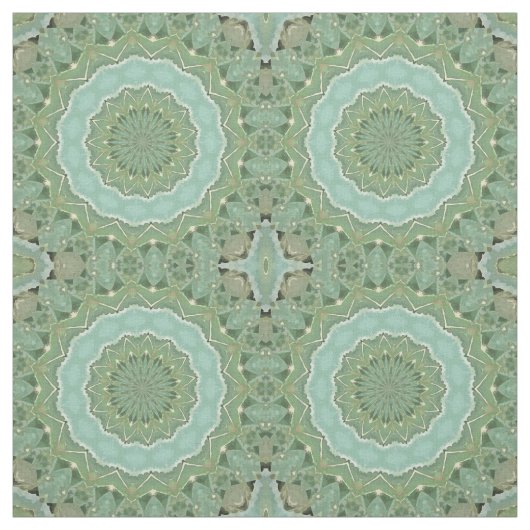 Tissu Mandala succulent (Échantillon)