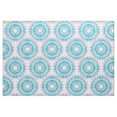 Tissu mandala. turquoise ethnique (Fat Quarter)