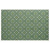 Tissu Mandala vert tropical (Fat Quarter)
