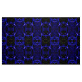 Tissu Mandalas bleu et noir (Fat Quarter)