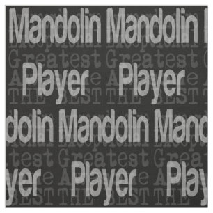 Tissu Mandolin Player Extraordinaire