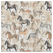 Tissu Mane magique : Cheval Whimsy (fermé)